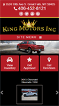 Mobile Screenshot of kingmotors.net